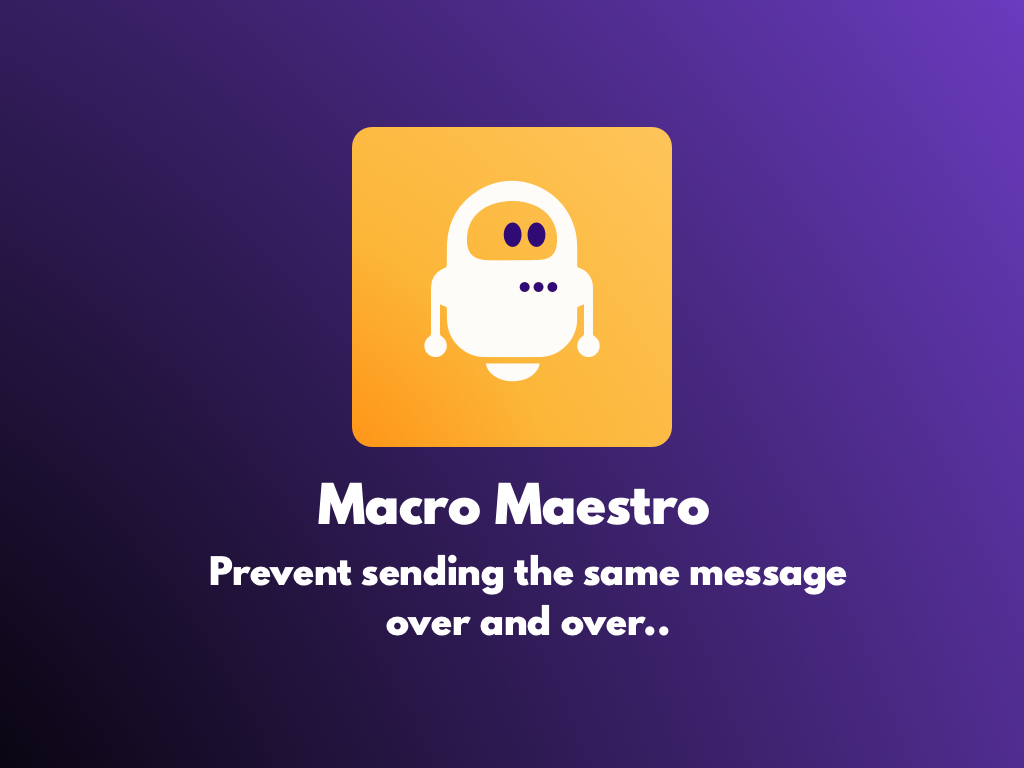 Watch the Macro Maestro app video